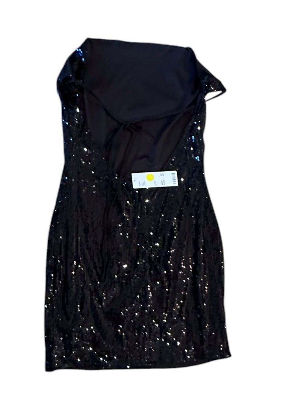 Urban Outfitters UO Lioness Eastside Strapless Sequin Stretch Mini Dress Medium - Picture 4 of 11